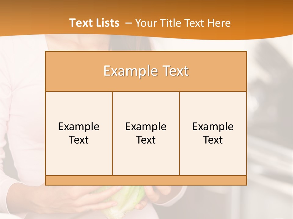 Chinese  Vegetable PowerPoint Template