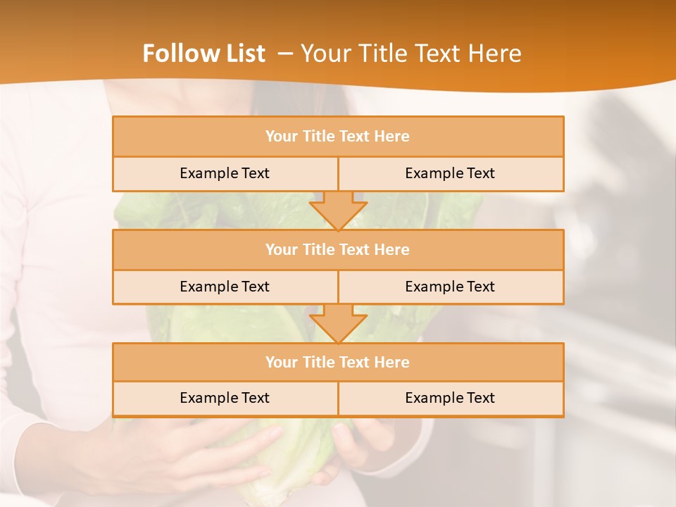 Chinese  Vegetable PowerPoint Template