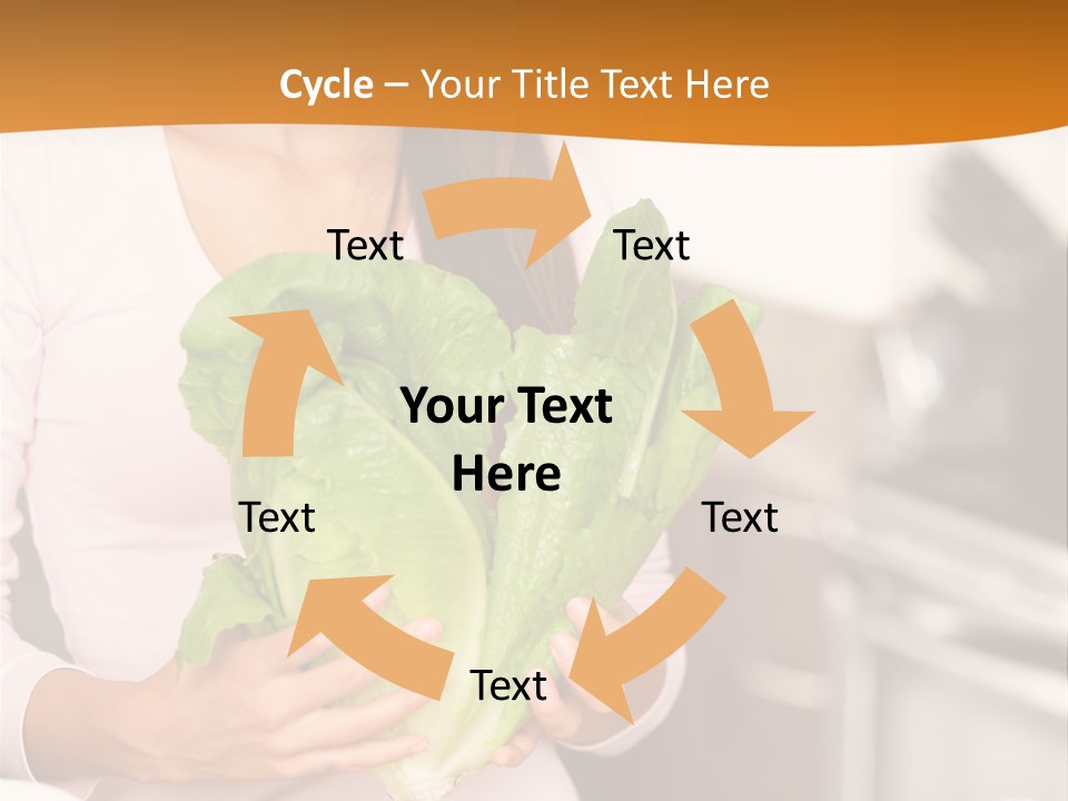 Chinese  Vegetable PowerPoint Template