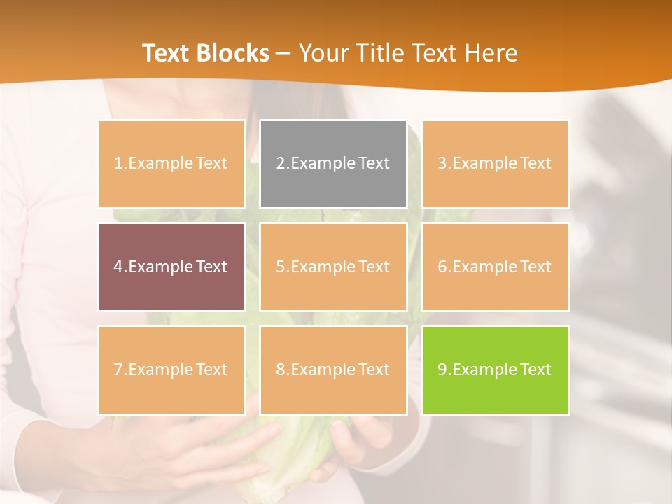 Chinese  Vegetable PowerPoint Template