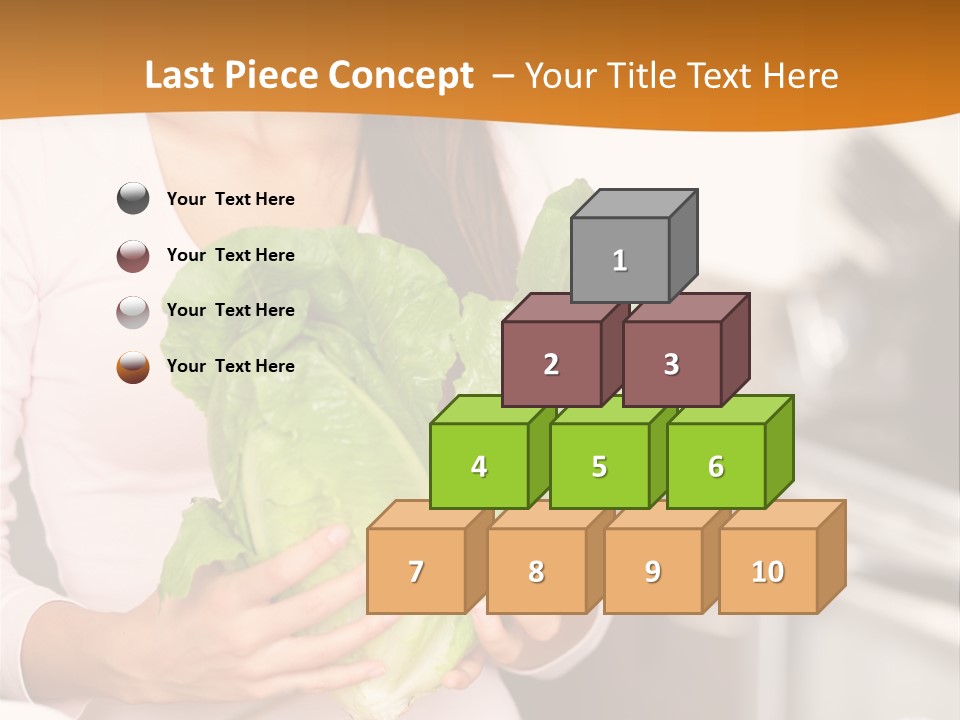 Chinese  Vegetable PowerPoint Template