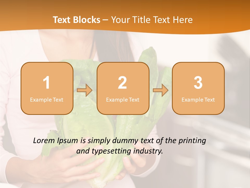 Chinese  Vegetable PowerPoint Template
