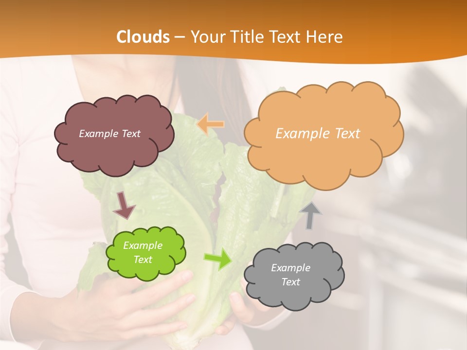 Chinese  Vegetable PowerPoint Template