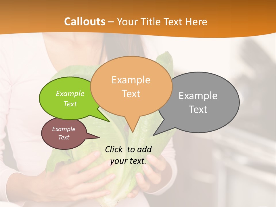 Chinese  Vegetable PowerPoint Template