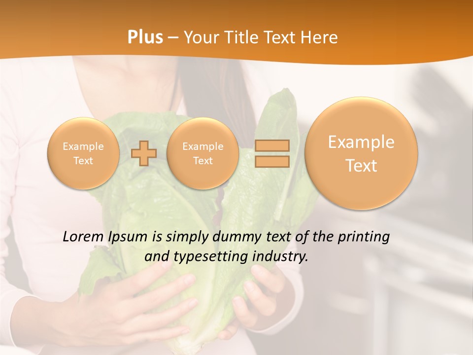 Chinese  Vegetable PowerPoint Template