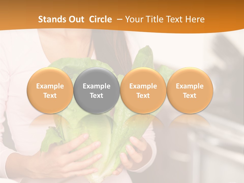 Chinese  Vegetable PowerPoint Template