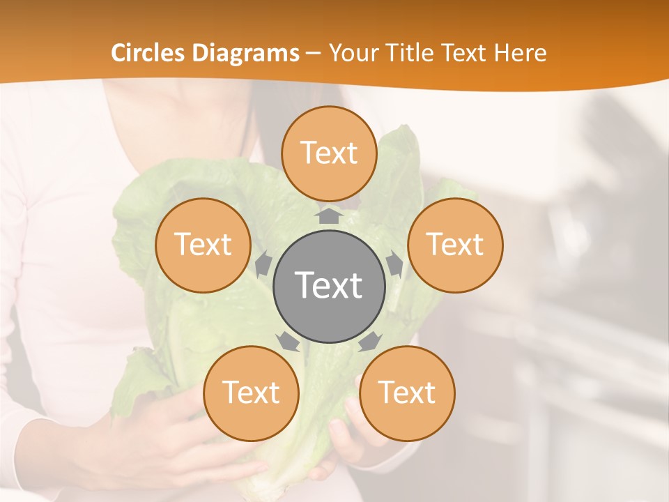 Chinese  Vegetable PowerPoint Template