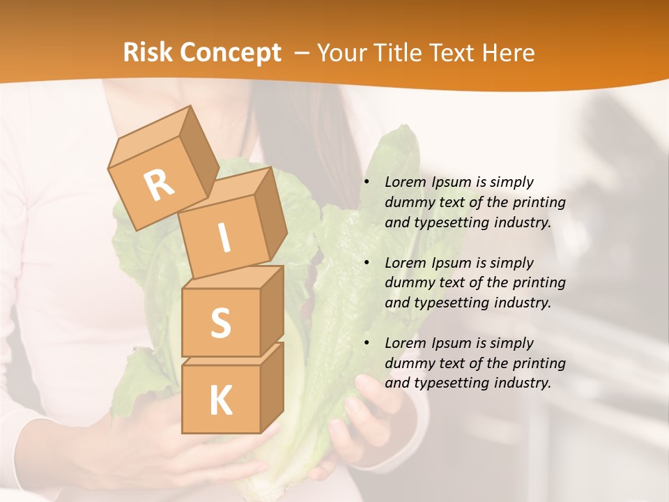 Chinese  Vegetable PowerPoint Template