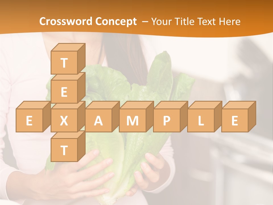 Chinese  Vegetable PowerPoint Template