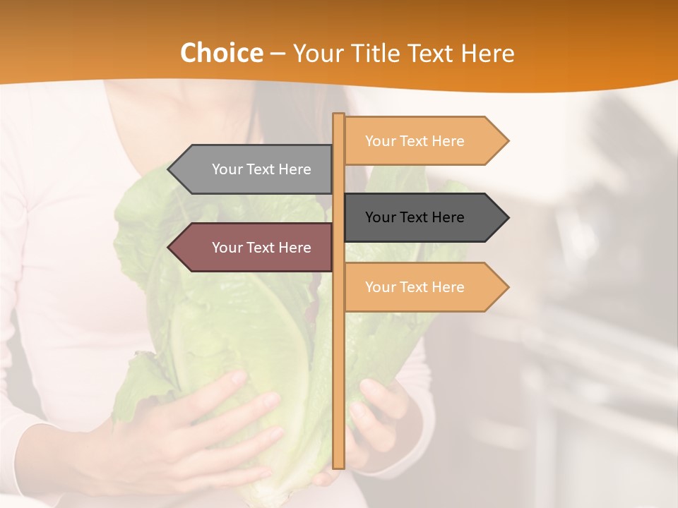 Chinese  Vegetable PowerPoint Template