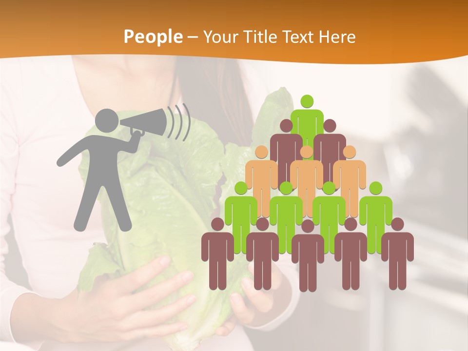 Chinese  Vegetable PowerPoint Template