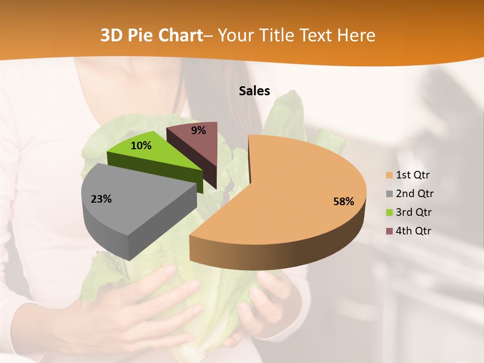 Chinese  Vegetable PowerPoint Template