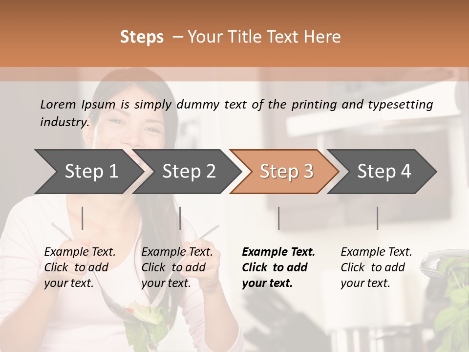 Lifestyle Person Women PowerPoint Template