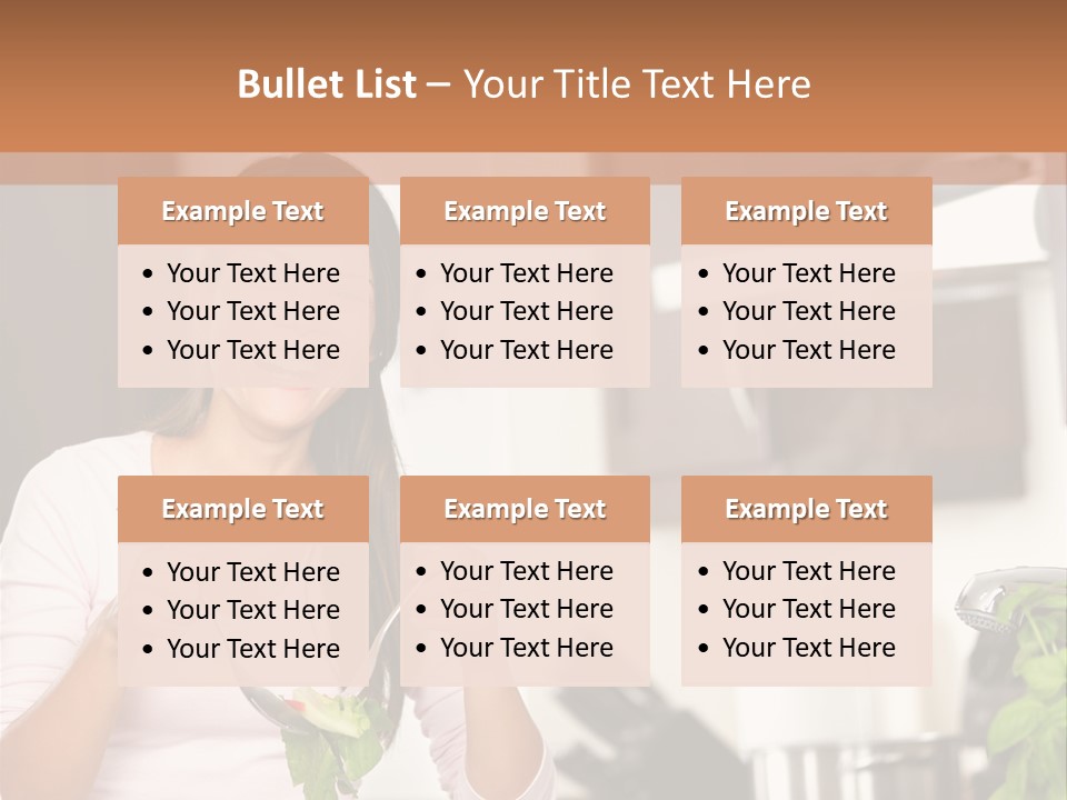 Lifestyle Person Women PowerPoint Template