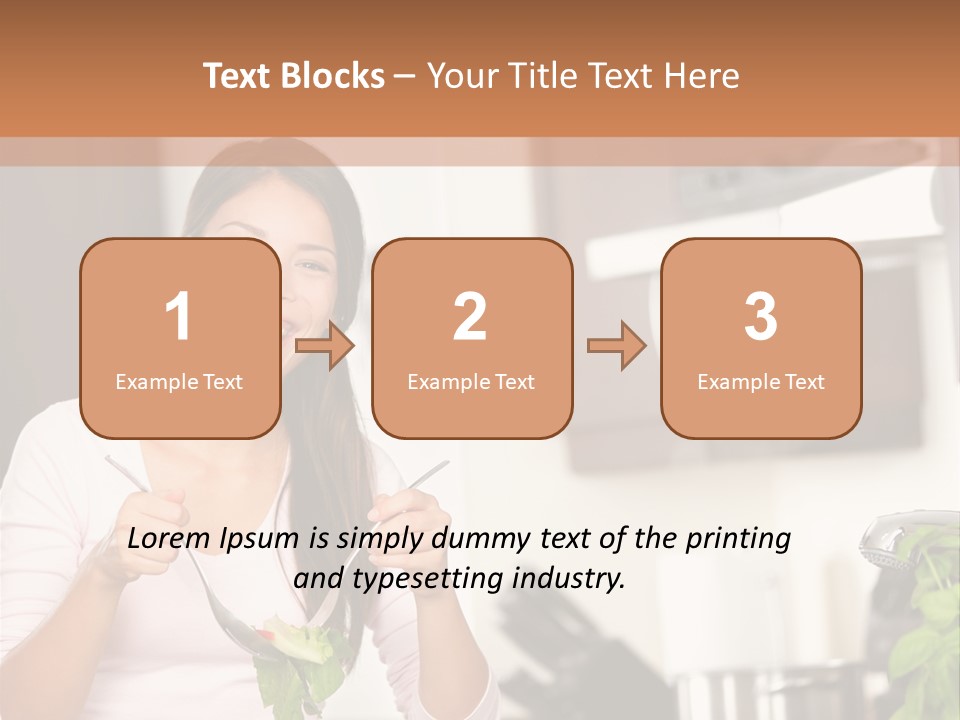 Lifestyle Person Women PowerPoint Template