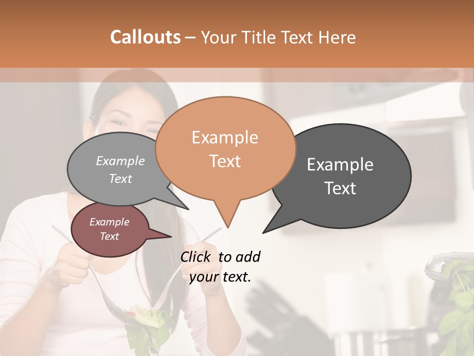 Lifestyle Person Women PowerPoint Template