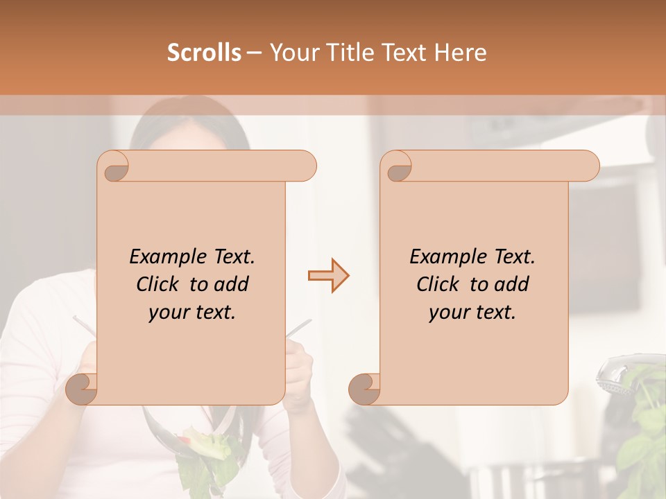 Lifestyle Person Women PowerPoint Template