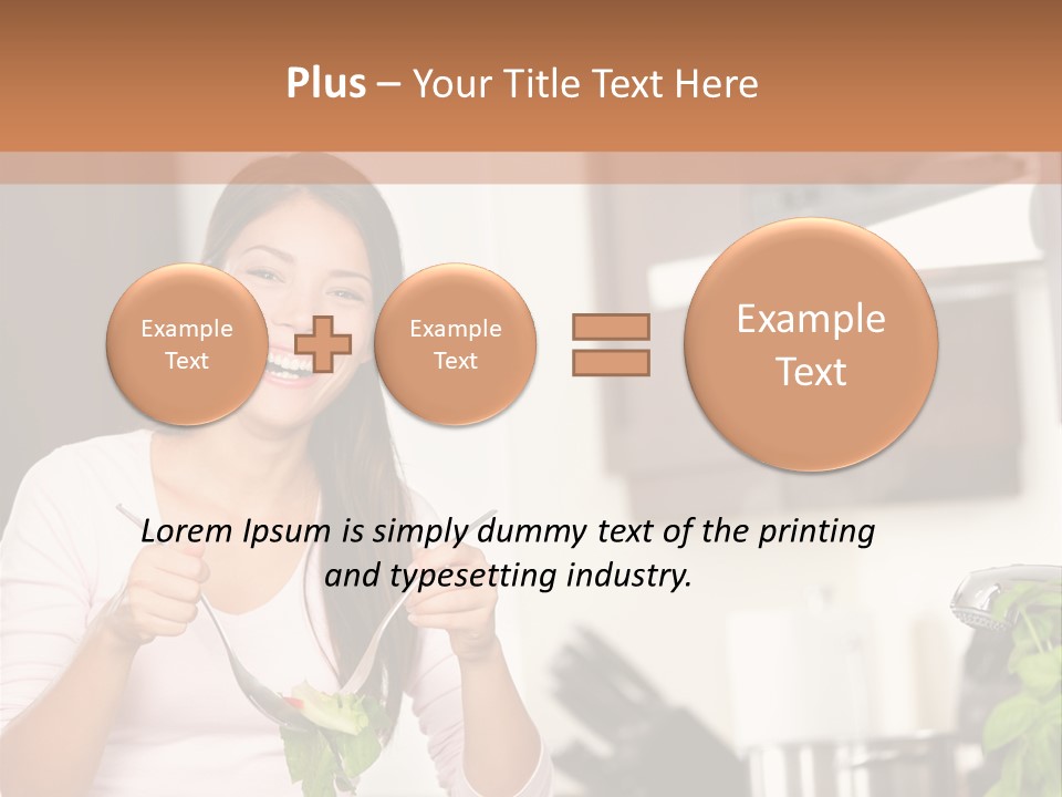 Lifestyle Person Women PowerPoint Template