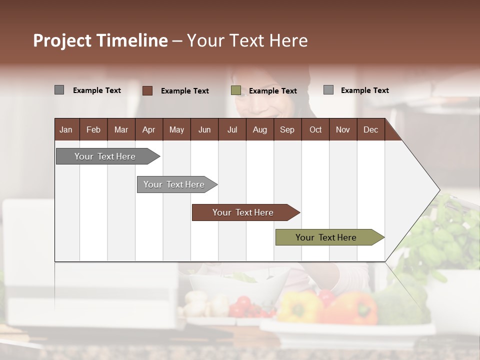 Happy Women Domestic PowerPoint Template