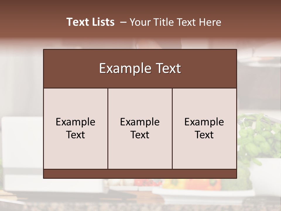 Happy Women Domestic PowerPoint Template