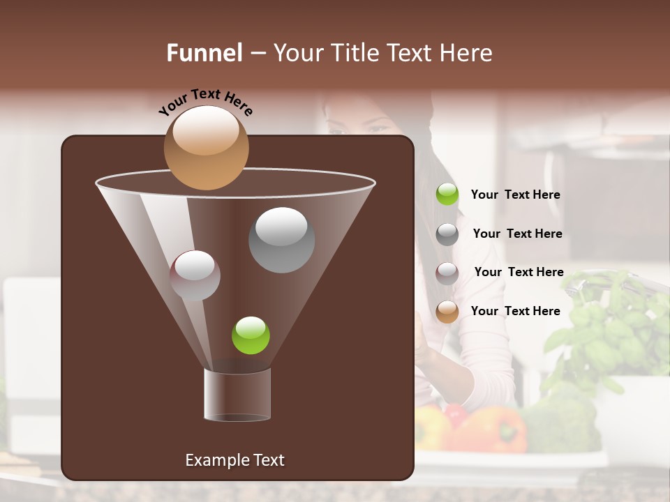 Happy Women Domestic PowerPoint Template