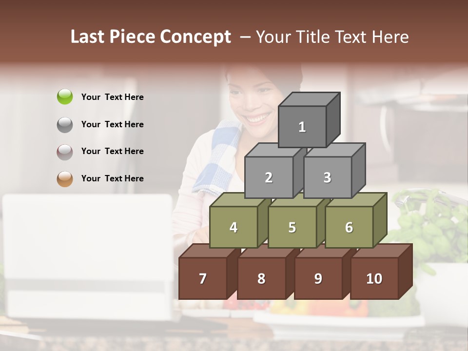 Happy Women Domestic PowerPoint Template