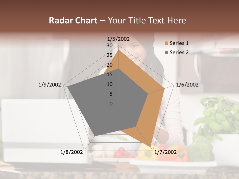 Happy Women Domestic PowerPoint Template