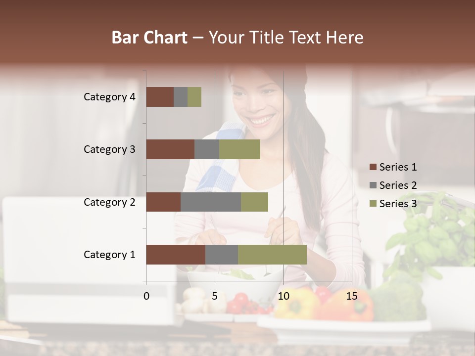 Happy Women Domestic PowerPoint Template
