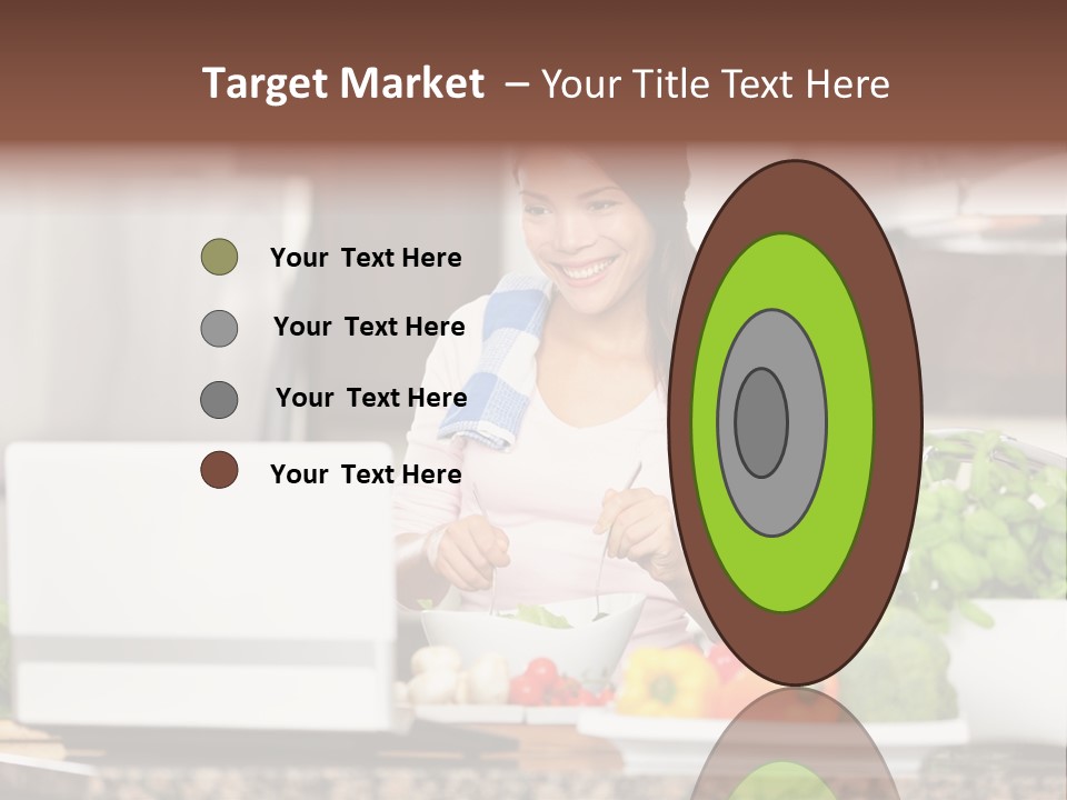 Happy Women Domestic PowerPoint Template