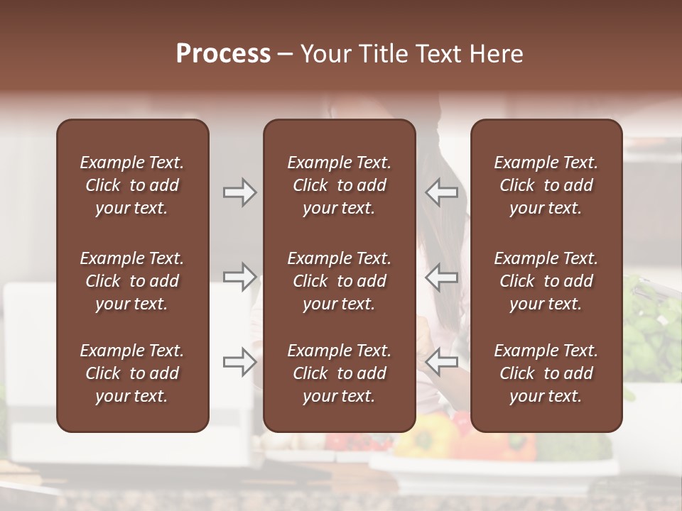 Happy Women Domestic PowerPoint Template