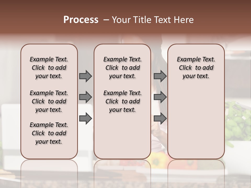 Happy Women Domestic PowerPoint Template