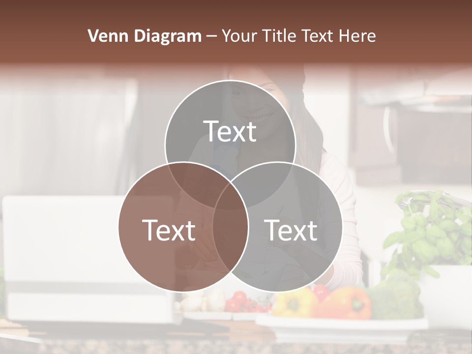 Happy Women Domestic PowerPoint Template