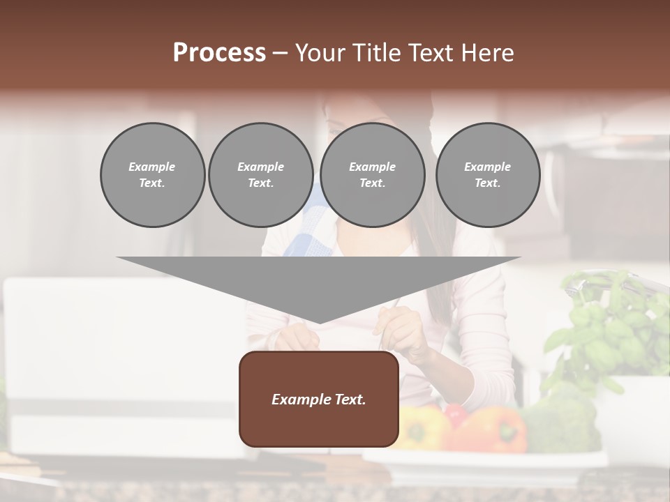 Happy Women Domestic PowerPoint Template