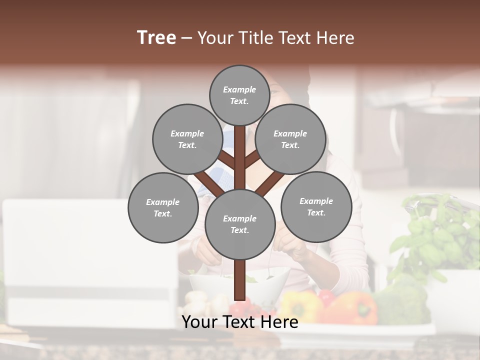 Happy Women Domestic PowerPoint Template