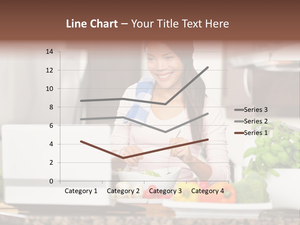 Happy Women Domestic PowerPoint Template
