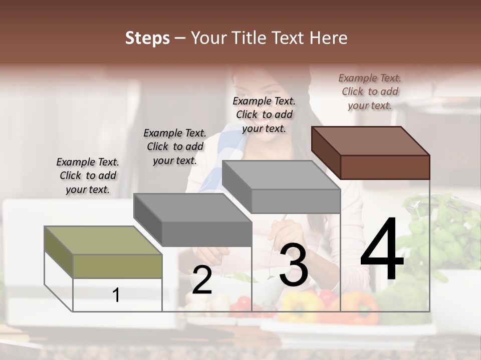 Happy Women Domestic PowerPoint Template