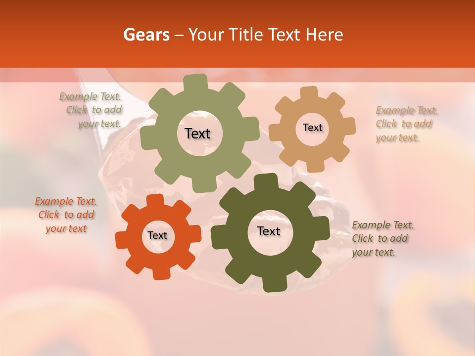 Studio Shot Sweet Delicious PowerPoint Template