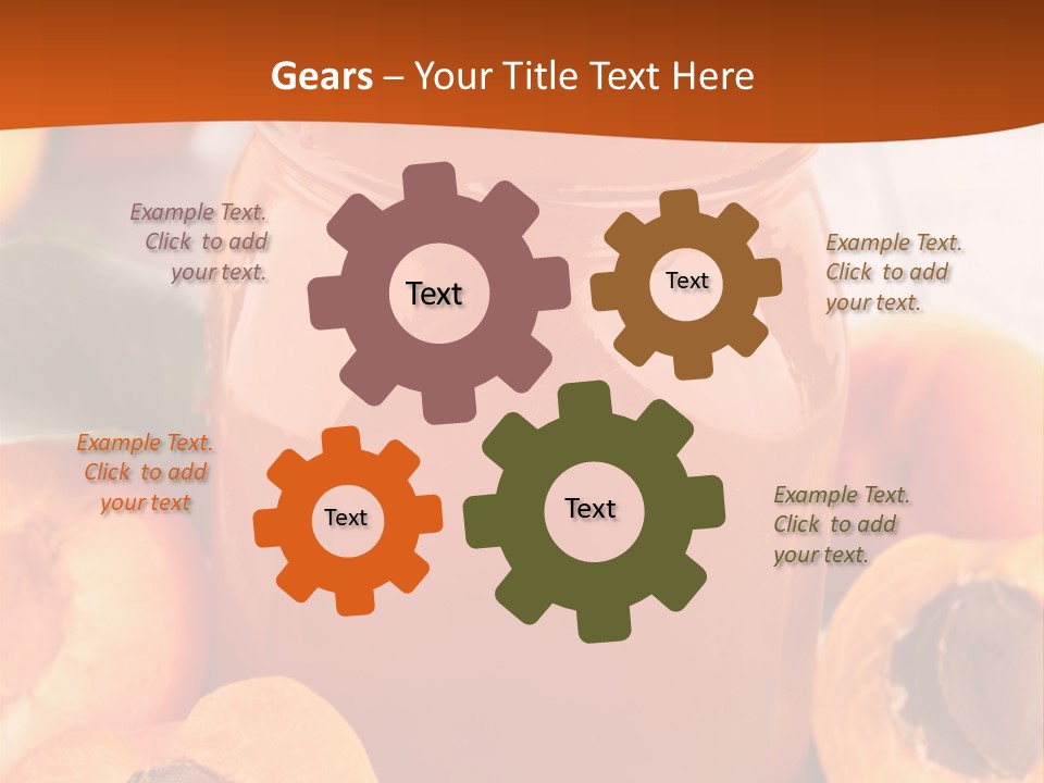 Sweet Jelly Fruit PowerPoint Template