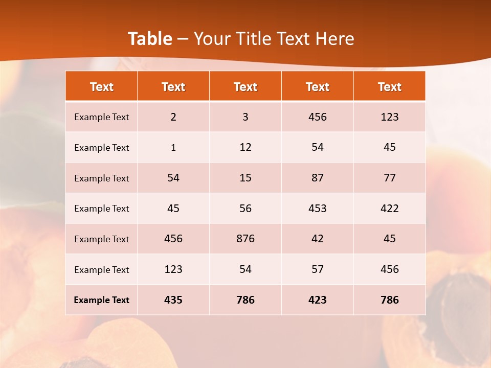 Sweet Jelly Fruit PowerPoint Template