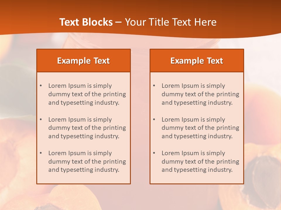 Sweet Jelly Fruit PowerPoint Template