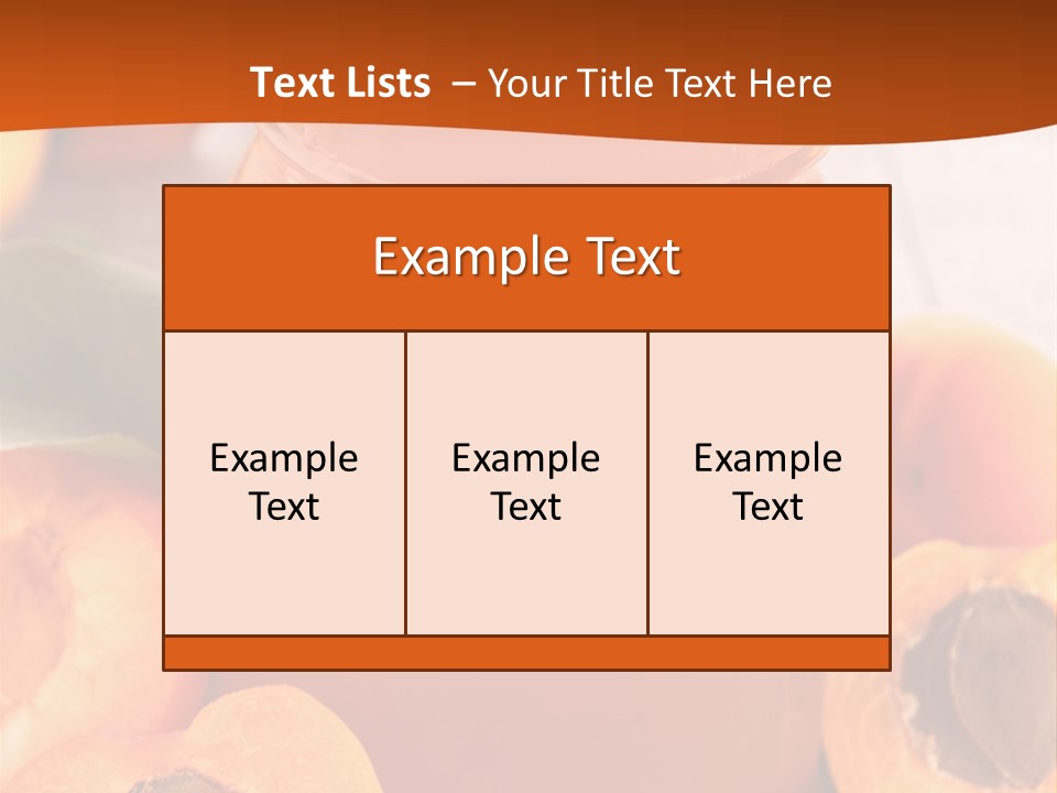 Sweet Jelly Fruit PowerPoint Template