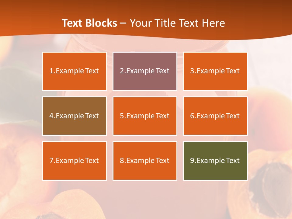 Sweet Jelly Fruit PowerPoint Template