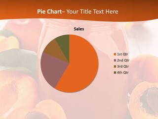 Apricots Ripe Dessert PowerPoint Template