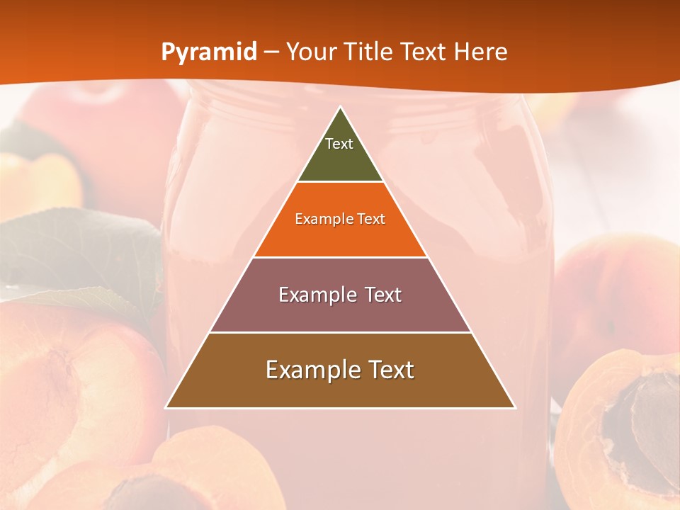 Apricots Ripe Dessert PowerPoint Template