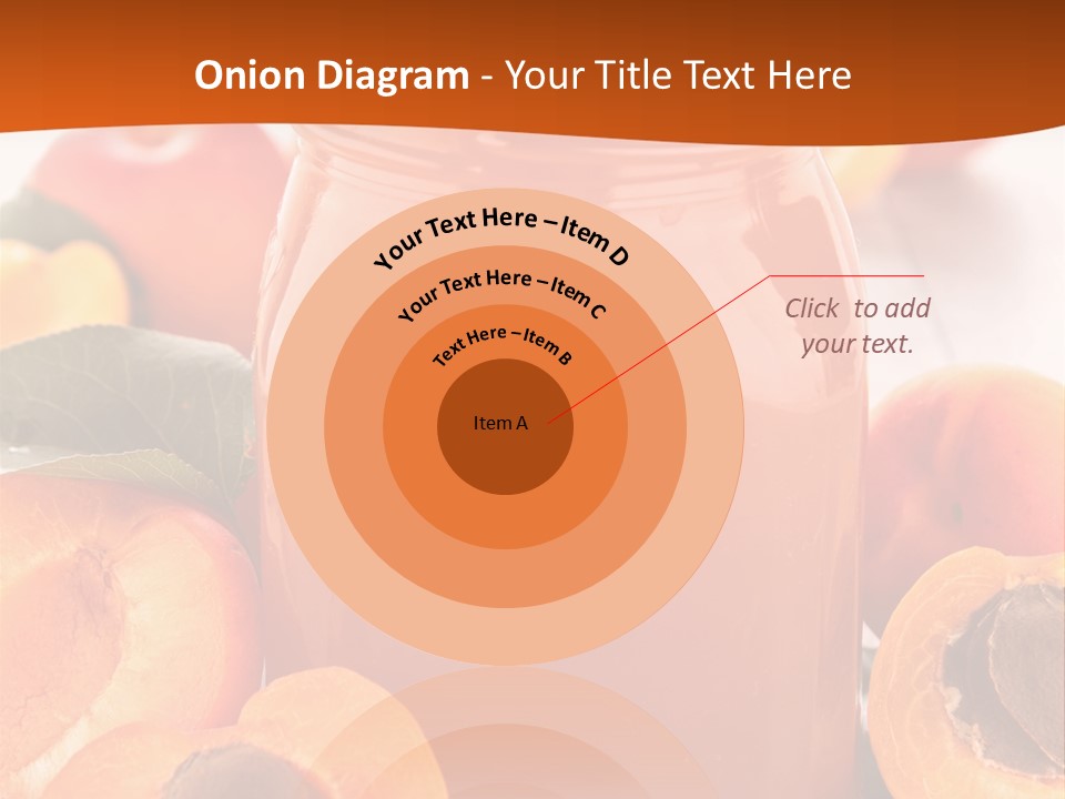 Apricots Ripe Dessert PowerPoint Template