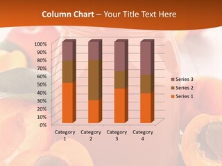 Apricots Ripe Dessert PowerPoint Template