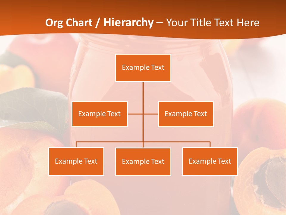 Apricots Ripe Dessert PowerPoint Template