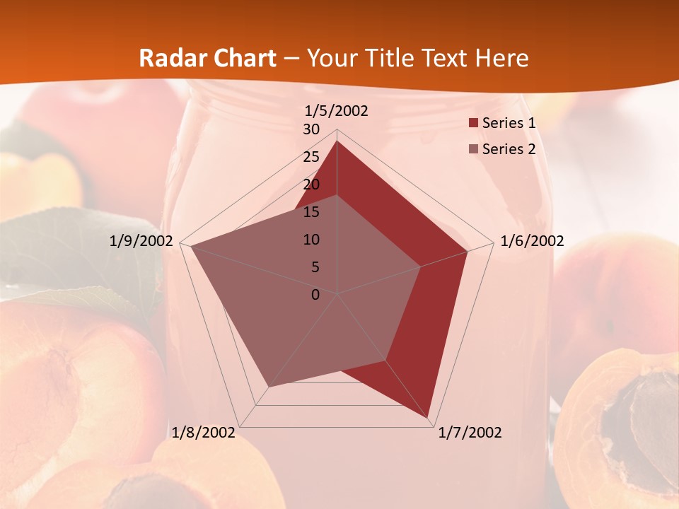 Apricots Ripe Dessert PowerPoint Template