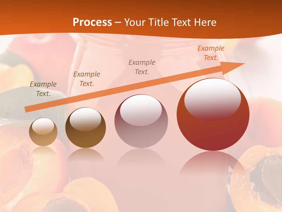 Apricots Ripe Dessert PowerPoint Template