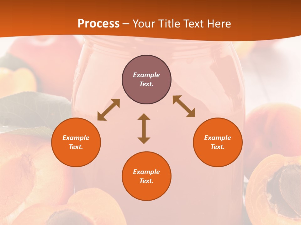 Apricots Ripe Dessert PowerPoint Template